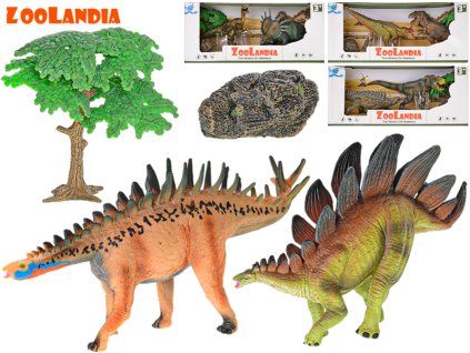 Sada figurek dinosaurů, 2 ks