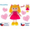 32681 cesky mluvici panenka rozarka blondynka 35 cm mikro trading