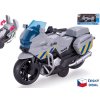 33032 policejni motorka cz na zpetny chod 16 cm mikro trading