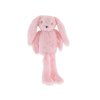 33809 1 ruzovy plysovy zajicek s dlouhyma nohama 37 cm mini club
