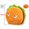 34256 plysovy hamburger s oblicejem 40 cm take me home