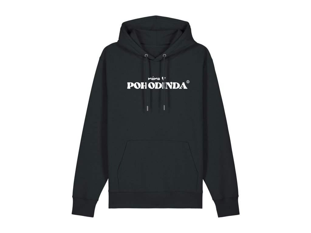 Mama pohodinda hoodie black
