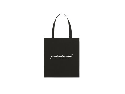 writting totebag black