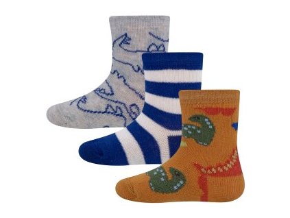 Ponožky DINOSAURUS, 3pack