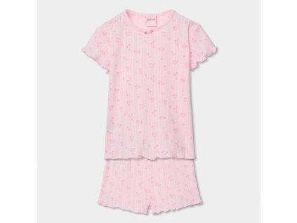 Dívčí žebrované pyžamo Boboli