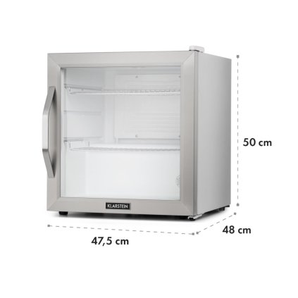 Lednice na nápoje Klarstein Beersafe L Crystal White 47L