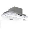 Digestor Klarstein Lumiere na zabudování 70cm