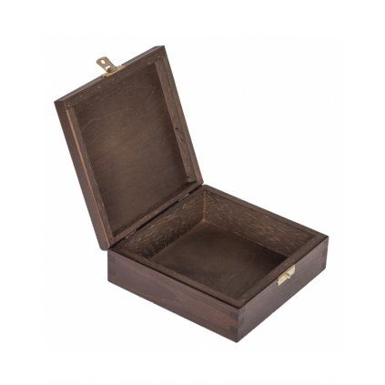 13391 1 drevena krabicka 16x16cm