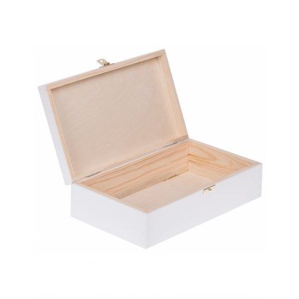 13322 1 drevena krabicka 28x16cm