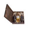 13283 drevena krabicka box na tri lahve vina