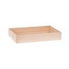 drewniany pojemnik organizer 30x20 cm