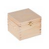 13367 drevena krabicka 16x16x13 cm se sponou