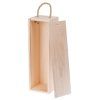 13280 2 drevena krabicka box na lahev vina