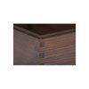 11783 3 drevena krabicka tmave hneda