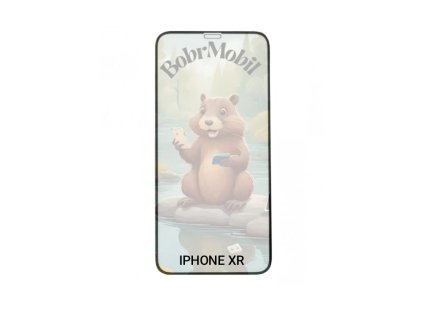 Tvrzené sklo s rámečkem pro IPHONE XR