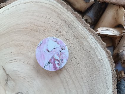 Držák Premium PopSocket na mobil Růžový mramor