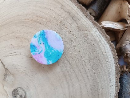 Držák Premium PopSocket na mobil Blue Nucolor Bombs