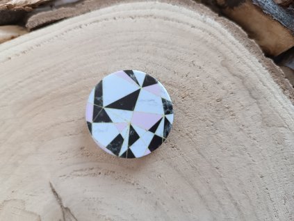 Držák Premium PopSocket na mobil Motiv Rozbitý Mramor