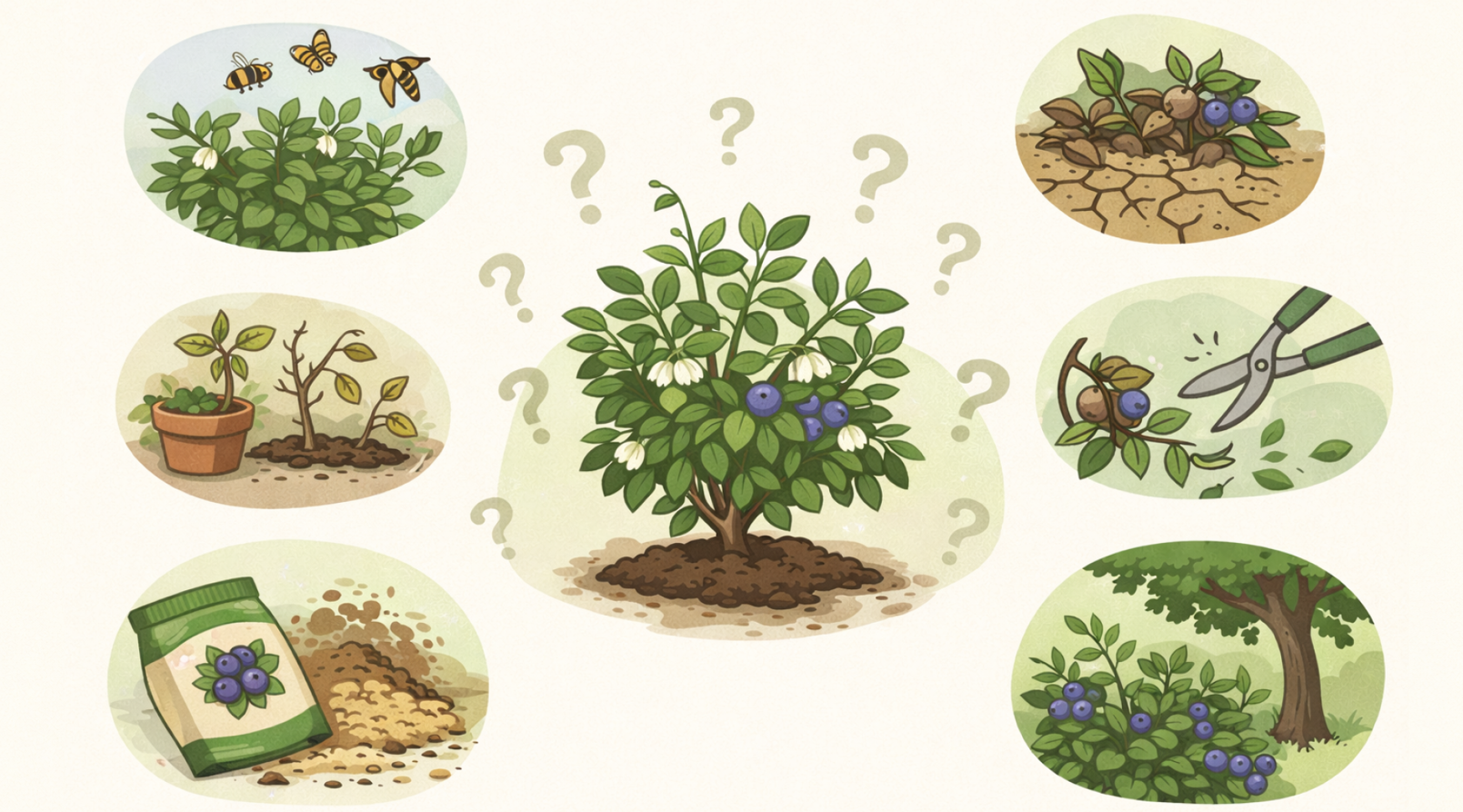 Prečo čučoriedka nerodí? 7 najčastejších chýb pestovania