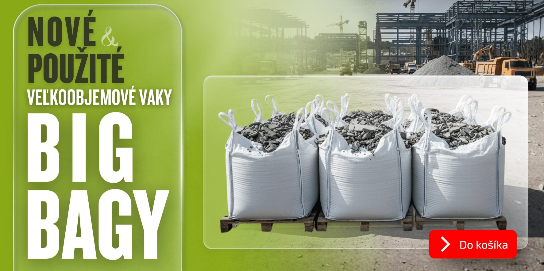 Bocbag - Vyberte si z rôznych typov veľkoobjemových vakov / BIG BAGOV, PP vrecí a iných obalových materialov. Hľadáte lacnejšiu alternatívu ? Ponúkame aj použité veľkoobjemové vaky vrecia.