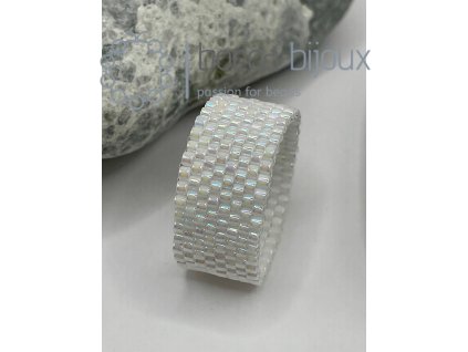 Prstýnek Miyuki Pearl