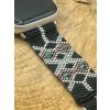 Stylový Miyuki náramek pro Apple Watch - Black sea
