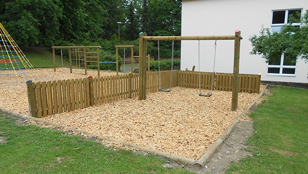Tlaková impregnace dětských hřišť pomocí Bochemitu Forte Profi