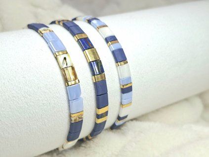 Miyu White Pearl Blue Tila