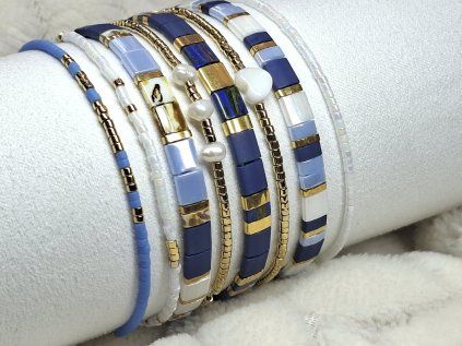 Miyu White Pearl Blue