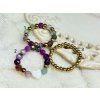 Prstienky Purple Achat