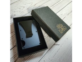 Peněženka kovová - modrá