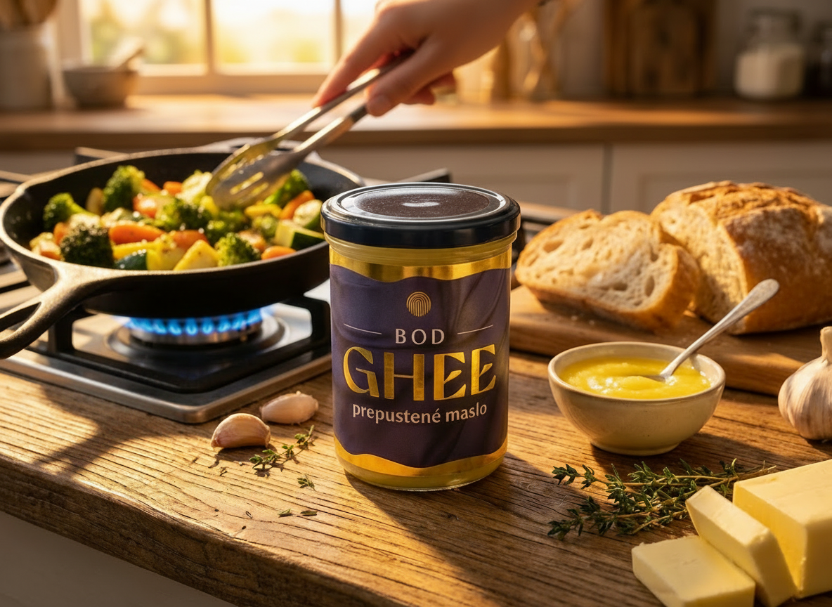 Restovaná zelenina na ghee