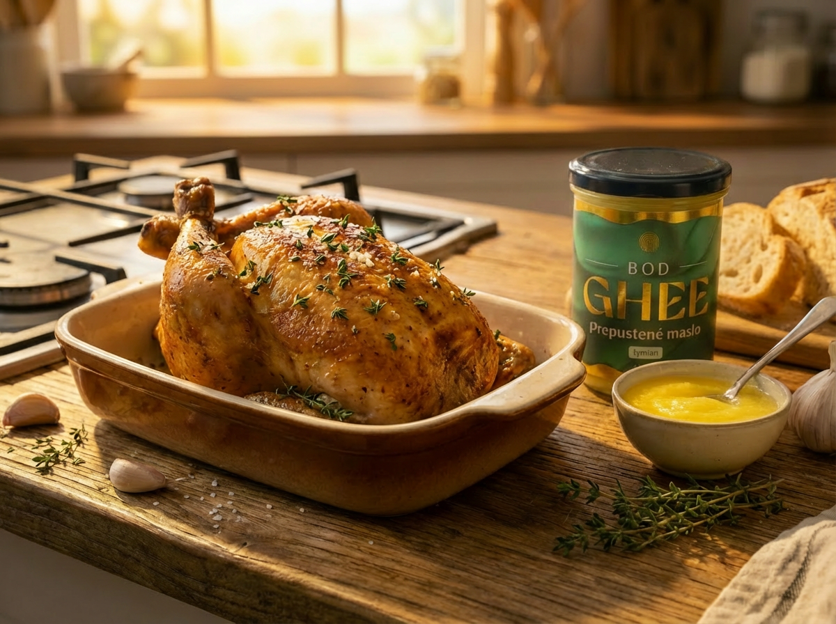 Pečené kuracie mäso