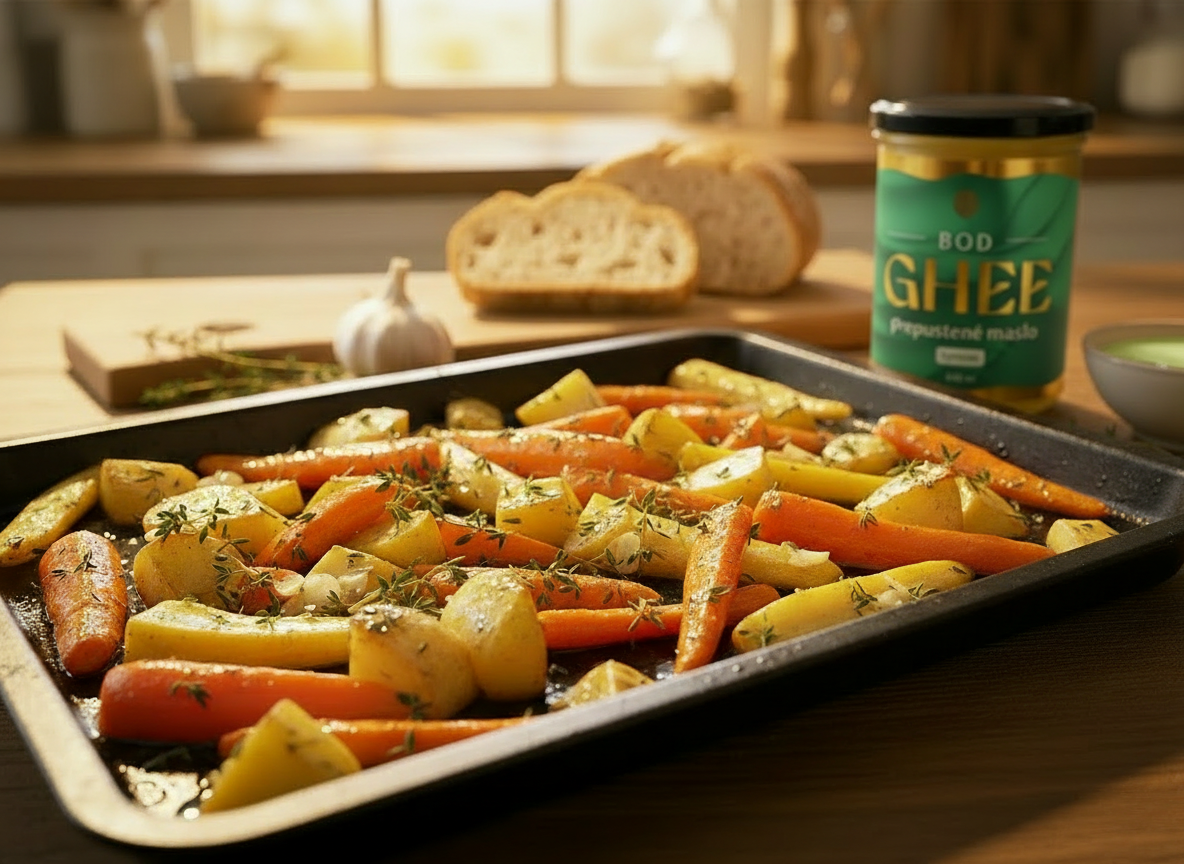 Prepustené maslo s tymiánom