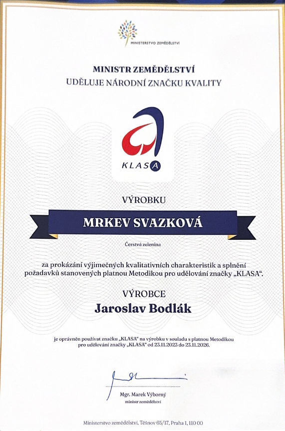 Klasa - Mrkev svazek