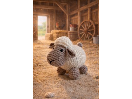háčkovaná ovečka
