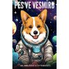 Digitální produkt: Omalovánky pro dospělé - Pes ve vesmíru 40 obrázků k vytisknutí
