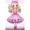 Digitální produkt: Omalovánky pro dospělé - 20 Barbie inspirovaných obrázků