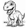Dinosauří Dobrodružství: 20 Omalovánek dinosaurů pro děti ke stažení