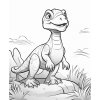 Dinosauří Dobrodružství: 20 Omalovánek dinosaurů pro děti ke stažení