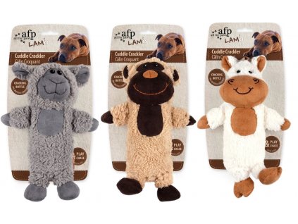 Plyšové zvířátko AFP Lamb — s pet lahví uvnitř