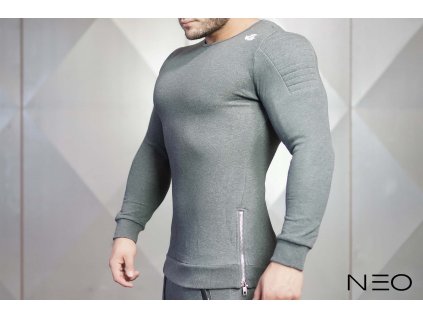 Pánská mikina NEO VEST– grey