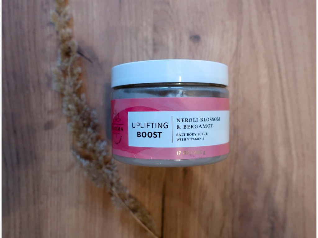 Tělový peeling se solí Aroma Neroli Blossom Bergamot (