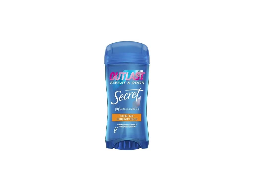 Deodorant Secret čirý gel Hygienic Fresh (73 g)