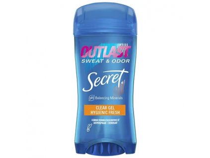 Deodorant Secret čirý gel Hygienic Fresh (73 g)