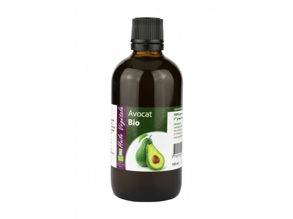 Avokádový - Rostlinný olej BIO, 100 ml