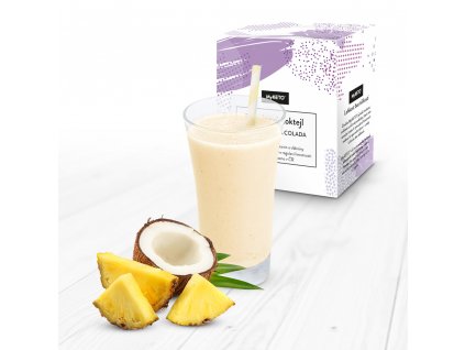 Proteinový koktejl s příchutí piňa colada