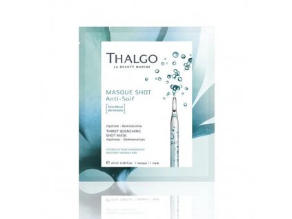 THALGO Shot Mask Mořská plátýnková maska hydratační Source Marine 20 ml