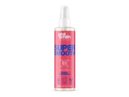 PHIL SMITH BG Super Smooth Sprej na uhlazení nepoddajných a krepatých vlasů 200 ml