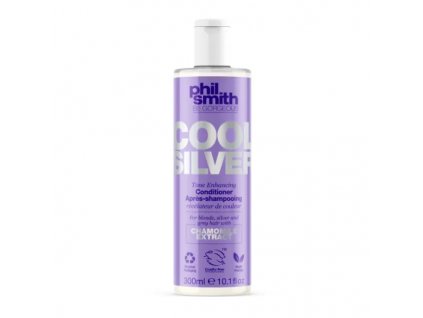 PHIL SMITH BG Cool Silver Kondicionér pro zvýraznění blond, stříbrných a šedých vlasů 300 ml